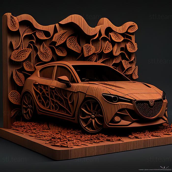 3D model Mazda3 MPS (STL)